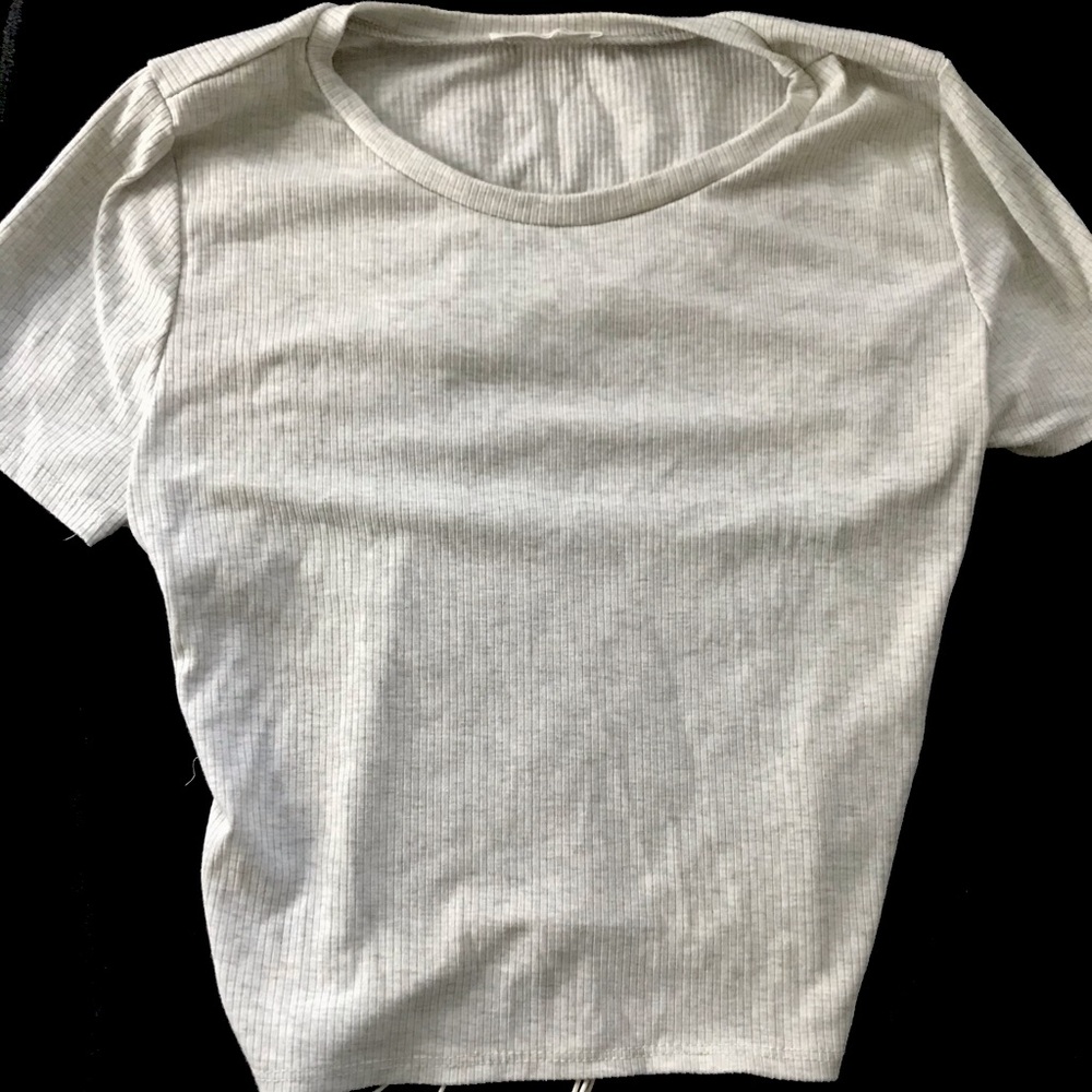 Oatmeal colored shirt
